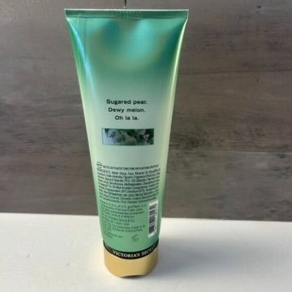 Victorias Secret Pear Glacé Fragrance Lotion 8oz Sugared Pear & Melon NEW Sealed - Picture 2 of 3